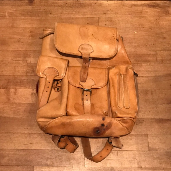bree leather backpack